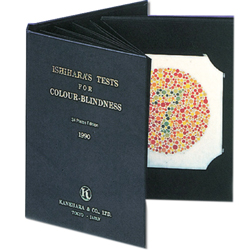 TAVOLA ISHIHARA - libro da 10 tavole