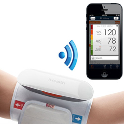 SFIGMOMANOMETRO MISURA PRESSIONE iHEALTH BP5 BRACCIO - wireless bluetooth