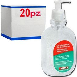 GEL IGIENIZZANTE MANI ANTIBATTERICO - trasparente - flacone 500ml 