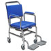 SEDIA / CARROZZINA COMODA ELITE 100 - larghezza 43cm - 53x88xh.95cm - portata 100kg
