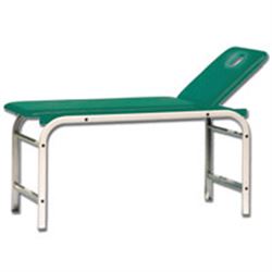 LETTINO VISITA MEDICA REGOLABILE KING CON FORO - 190x60xh.80cm - portata 150kg - vari colori