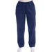 PANTALONE DOTTORE MEDICO INFERMIERE UNISEX - cotone 60% - blu - varie misure