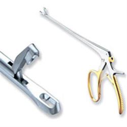 PINZA RETTA TISCHLER in carburo tungsteno - extra lunga - 25cm