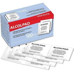 TAMPONI IMBEVUTI DI ALCOL ALCOMED PADS per disinfezione cute / iniezioni - conf.100pz