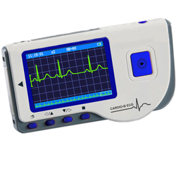 MINI ECG PALMARE PRINCE 180BCW CARDIO B - 3 DERIVAZIONI - monocale - display a colori - software + bluetooth