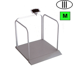 BILANCIA PESAPERSONE DIGITALE PROFESSIONALE SOEHNLE 7708 A PIATTAFORMA MOBILE - classe II - portata 300kg - grigia