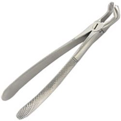  STRUMENTO ODONTOIATRICO PERIODONZIA PINZA PER ESTRAZIONE - denti del giudizio inferiori - in acciaio inox