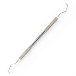 STRUMENTO ODONTOIATRICO PERIODONZIA CURETTE GRACEY - media - in acciaio inox