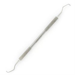 STRUMENTO ODONTOIATRICO PERIODONZIA CURETTE GRACEY - anteriore - in acciaio inox