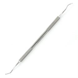 STRUMENTO ODONTOIATRICO PERIODONZIA CURETTA SCALER LANGER - in acciaio inox