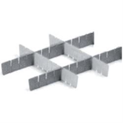 SISTEMA ORGANIZZATIVO A PETTINE PER CARRELLI MODULARI - h.14cm