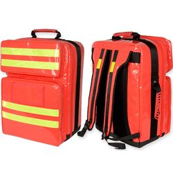 ZAINO BORSA EMERGENZA SOCCORSO PER AMBULANZA SILOS-2 - impermeabile - 38x24xh.50cm - vuoto 