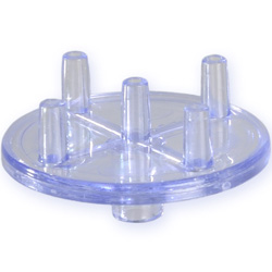 CONNETTORE LUER MULTI-INIEZIONE MESO-RELLE - CIRCOLARE - 5 VIE - conf.50pz