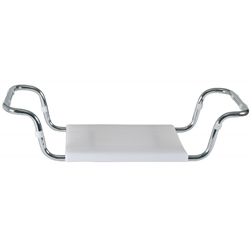 SEDILE PER VASCA DA BAGNO CON SEDUTA IN MOPLEN - - portata 100kg - regolabile in larghezza - senza schienale