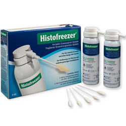 BOMBOLETTA HISTOFREEZER MIX per CRIOTERAPIA - conf.2 bombolette da 80ml + 24 applicatori da 2mm e 36 applicatori da 5mm