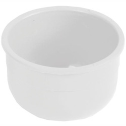 CATINO CAPSULA AUTOCLAVABILE in plastica - Ø63xh.42mm - capacità 90ml