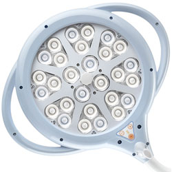 LAMPADA SCIALITICA A LED PENTALED 28 - 120.000 lux - 5000° k -da parete