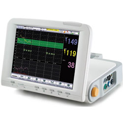 CARDIOTOCOGRAFO MONITOR FETALE -gemellare - con monitor a colori 12.1" e stampante