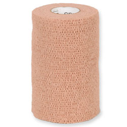 BENDA COESIVA FLESSIBILE CO-PLUS 6,3m.x10cm - color pelle