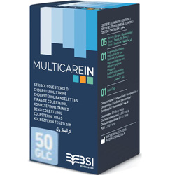 STRISCE GLICEMIA - MULTICARE IN - conf. 50pz + 1chip