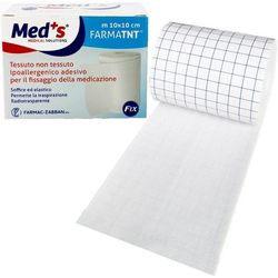 CEROTTO A ROTOLO ADESIVO MICROFORATO TNT FIX - h.10cmx10mt