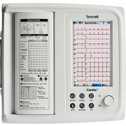 ELETTROCARDIOGRAFO ECG BIONET CARDIO 7 - 10 derivazioni - 12 canali interpretativo - touch screen 7"