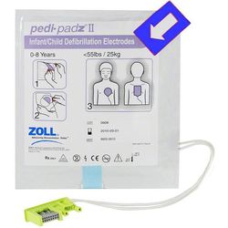 COPPIA DI PIASTRE ELETTRODI PEDI-PADZ II - per ZOLL AED PLUS / PRO - pediatrici
