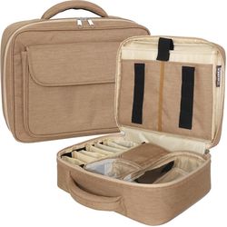 BORSA MULTIUSO MEDICO - 38x10xh.30cm - marrone/beige