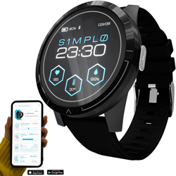 OROLOGIO CARDIOFREQUENZIMETRO SMARTWATCH SPORTPIX - 11 parametri