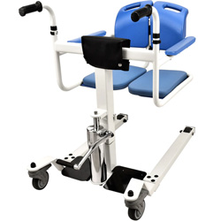 SEDIA IDRAULICA PER TRASFERIMENTO PAZIENTI - max 125kg - 3 sedute intercambiabili