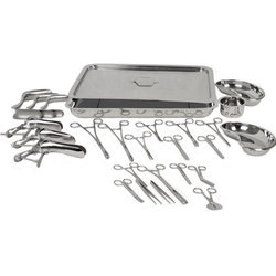 SET FERRI CHIRURGICI GINECOLOGICI PER PARTO - 25pz