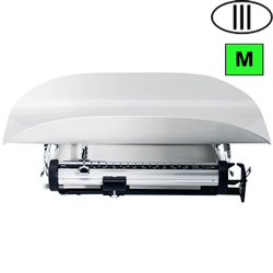 BILANCIA PESA NEONATI / BAMBINI OSPEDALIERA MECCANICA SECA 745 - classe III - portata 16kg - bianca