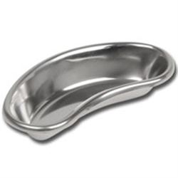 BACINELLA RENIFORME A BORDO ALTO AUTOCLAVABILE in acciaio inox - 207x98x39mm - capacità 400ml