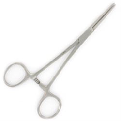 PINZA EMOSTATICA RETTA KELLYin acciaio inox - 16cm