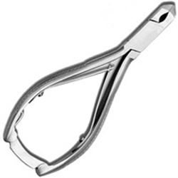 TRONCHESE MORSO ANGOLATO in acciaio inox - sterilizzabile - 14cm