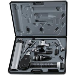 KIT OTOSCOPIO OFTALMOSCOPIO PARKER / SET DIAGNOSTICA - con 24 speculum - con astuccio