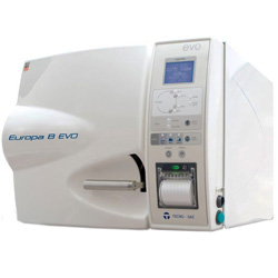 AUTOCLAVE PER STERILIZZAZIONE TECNOGAZ EUROPA B EVO - CLASSE B - capacità 15lt - con stampante