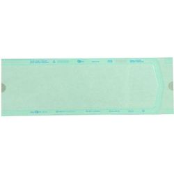 BUSTE PER STERILIZZAZIONE AUTOCLAVE PIATTE NON AUTOSALDANTI - 10x30cm - conf.1000pz