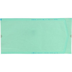 BUSTE PER STERILIZZAZIONE AUTOCLAVE PIATTE NON AUTOSALDANTI - 20x40cm - conf.500pz