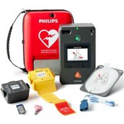 DEFIBRILLATORE PHILIPS FR3 display ECG e borsa - garanzia 5anni