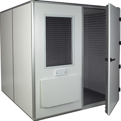 CABINA AUDIOMETRICA - 32 dB - ventilazione interna - 209x209xh.245cm