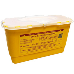 CONTENITORE RIFIUTI TAGLIENTI ED AGHI ESAUSTI VARIO 2000- 2,0lt