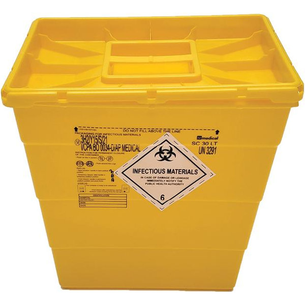  CONTENITORE RIFIUTI 30 l - tappo singolo 