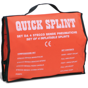  TROUSSE IMMOBILIZZO ARTI QUICK SPLINT - 4 pezzi 