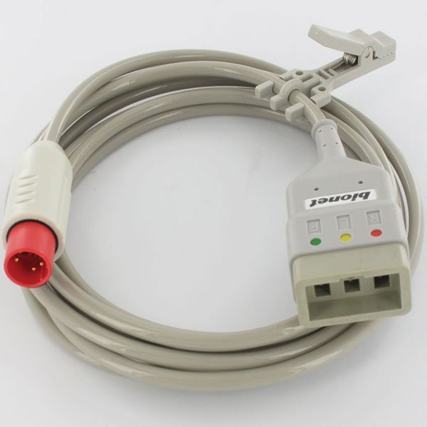 CAVO PAZIENTE ECG 3 DERIVAZIONI - per monitor BM3-BM5