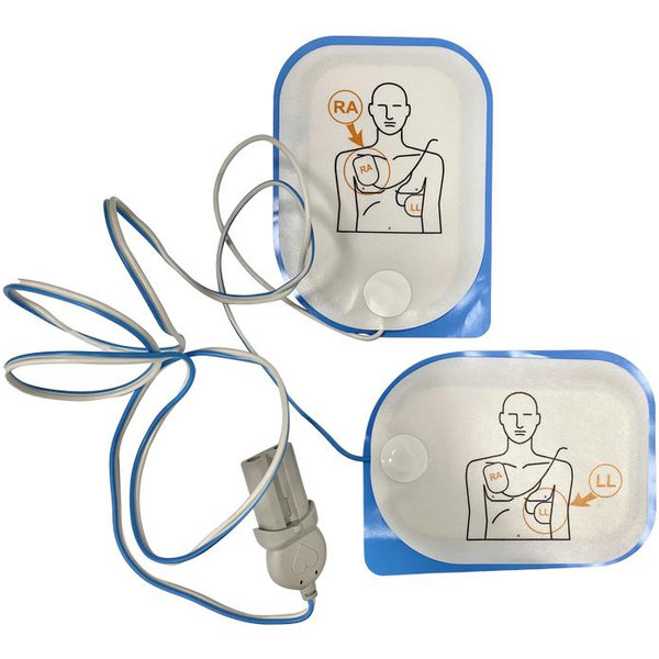 COPPIA DI PIASTRE ADULTO per DEFIBRILLATORE CU-ER1 