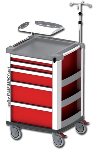 COMPACT KART EMERGENZA - rosso