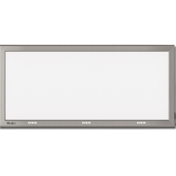 NEGATIVOSCOPIO TRIPLO DA PARETE - h.42x108cm - 3 PANNELLI - ultrapiatto