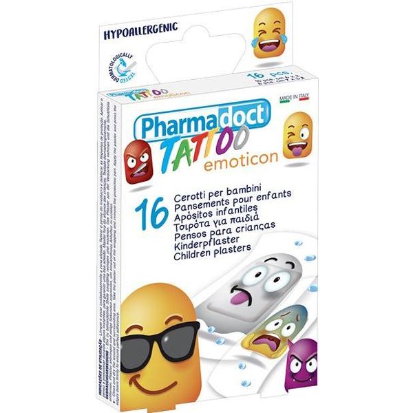 CEROTTI TATOO A FANTASIA - varie misure - 16pz x 12 astucci - conf.192pz