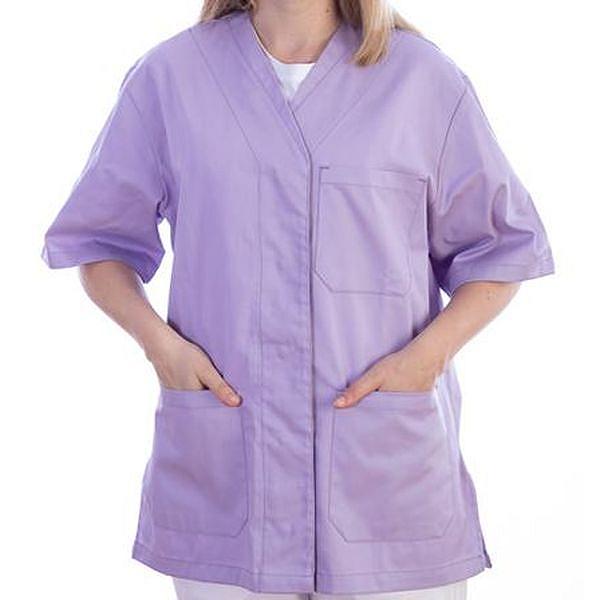 CASACCA CON BOTTONI AUTOMATICI DONNA VIOLA